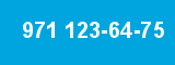 971 123-64-75
